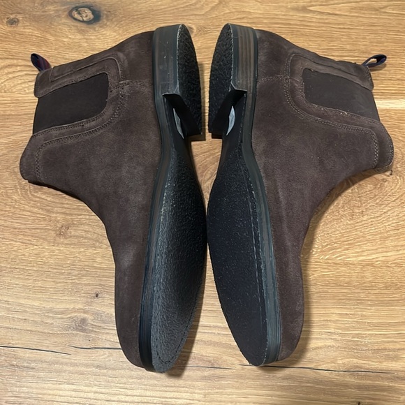 NEW Men’s Ben Sherman Monroe Brown Suede Leather Chukka Boots Size 11.5D - Picture 4 of 11